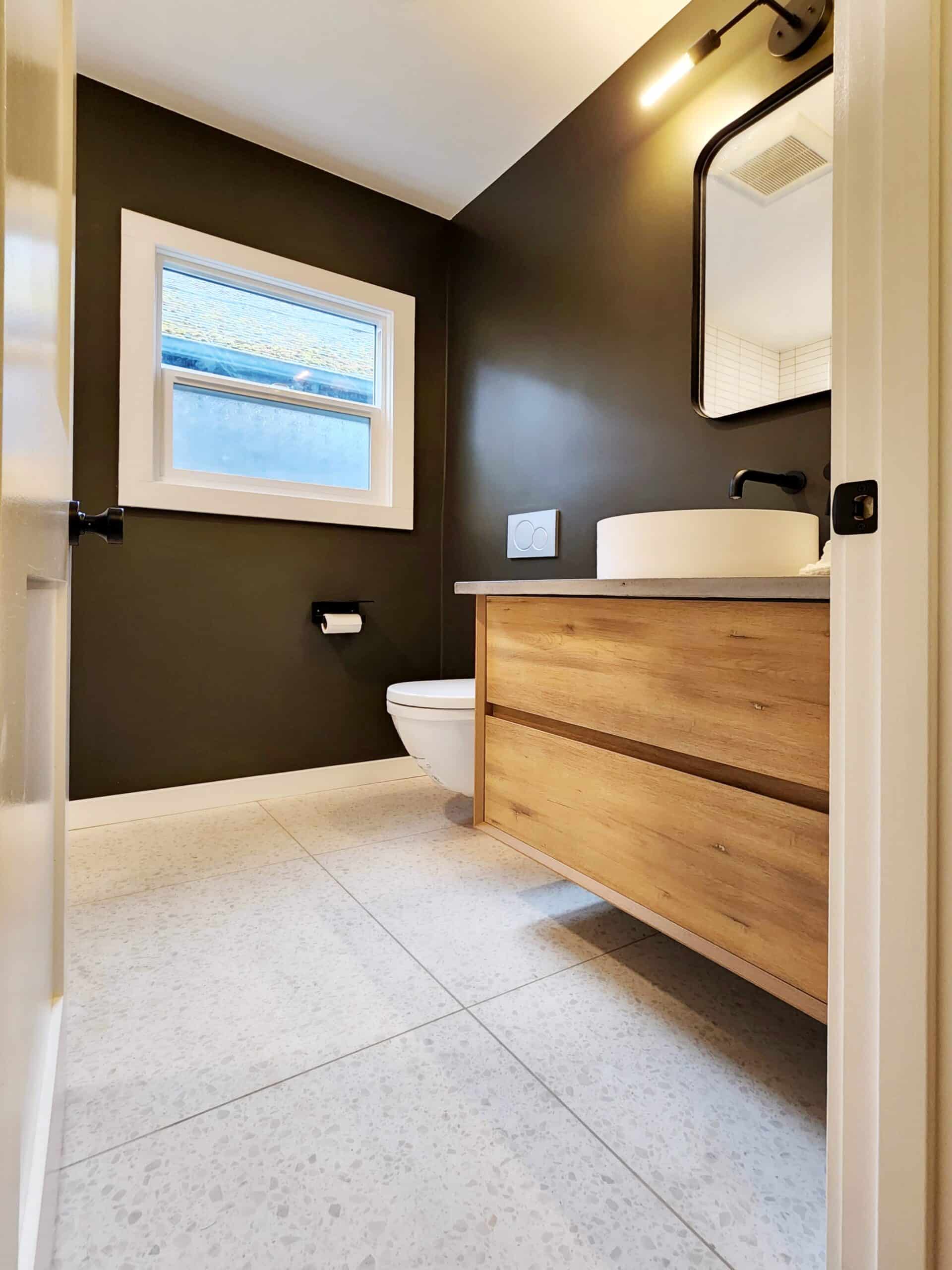 Remodeled Small Bathroom in Seattle
