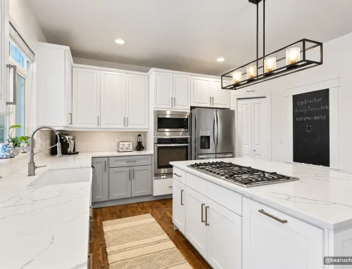 Light Gray Shaker Kitchen Cabinets