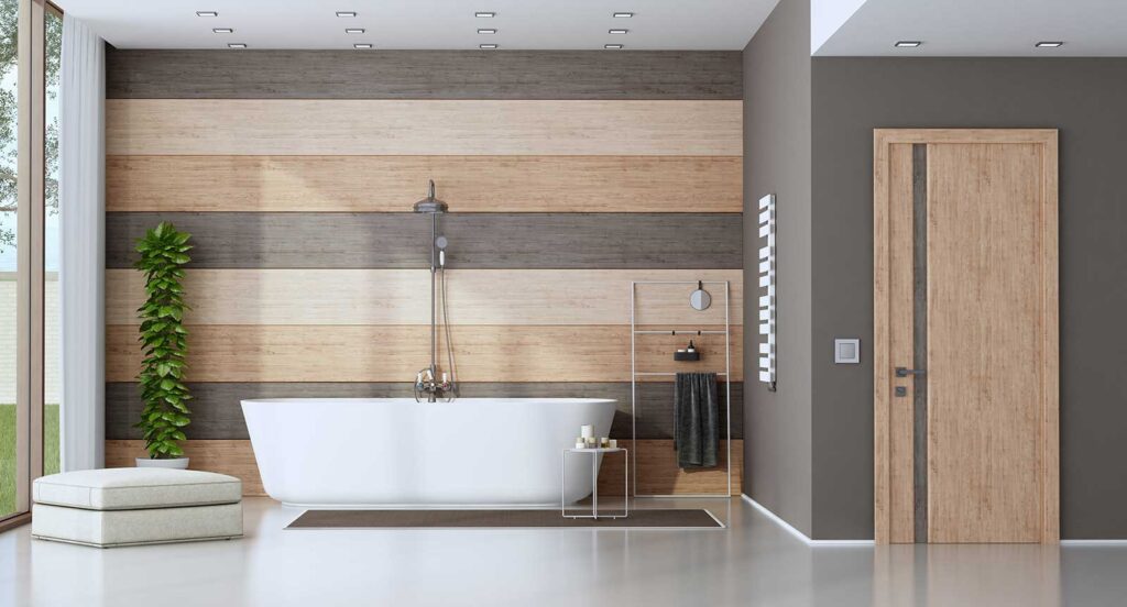 Contemporary style bathroom