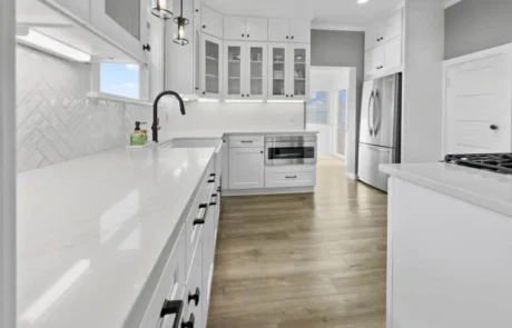 Krafters Land Cabinetry Kitchen Remodel in Edgewood WA Krafters Land Cabinetry kitchen remodel in Edgewood WA with base cabinet microwave