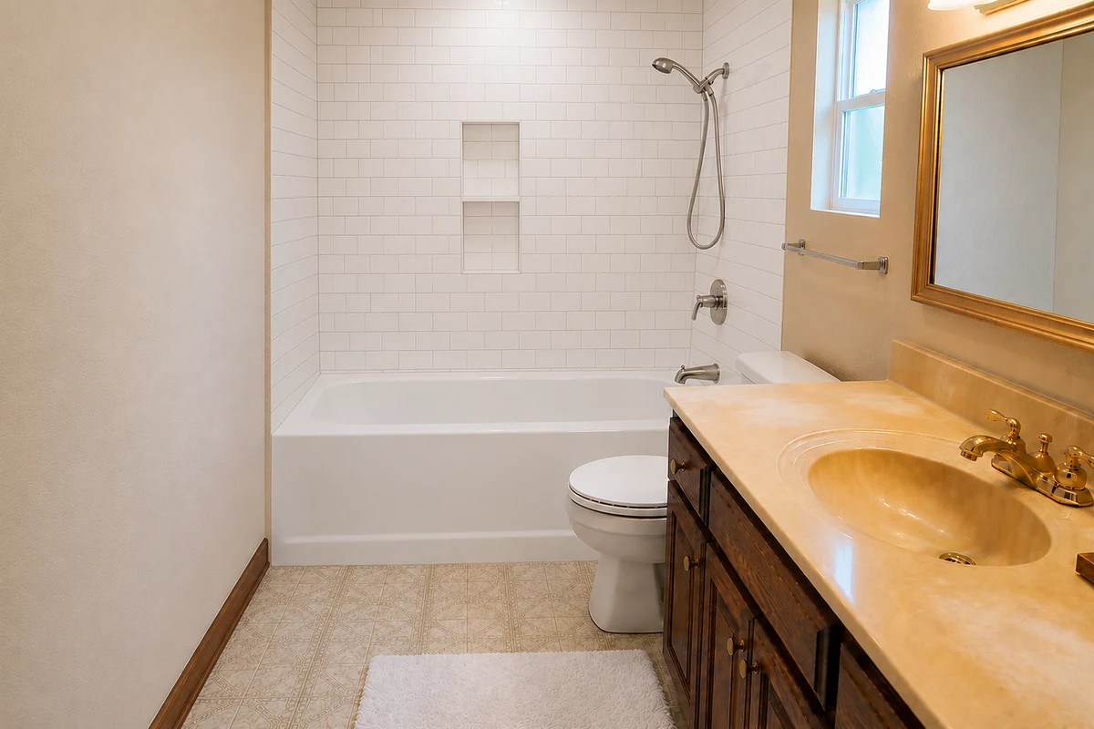 Tub replacement cost tiled bathtub walls with a recessed niche