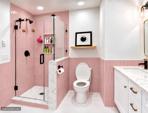 Pink Bathroom Remodel in Northeast Tacoma | Bezruchuk Inc.